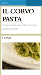 Mobile Screenshot of ilcorvopasta.com