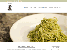 Tablet Screenshot of ilcorvopasta.com